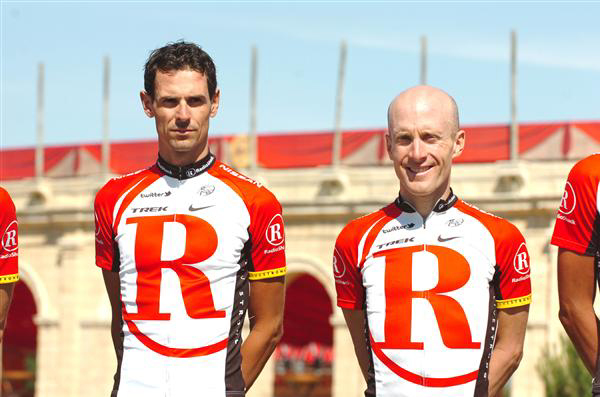 Andreas Kloden and Levi Leipheimer