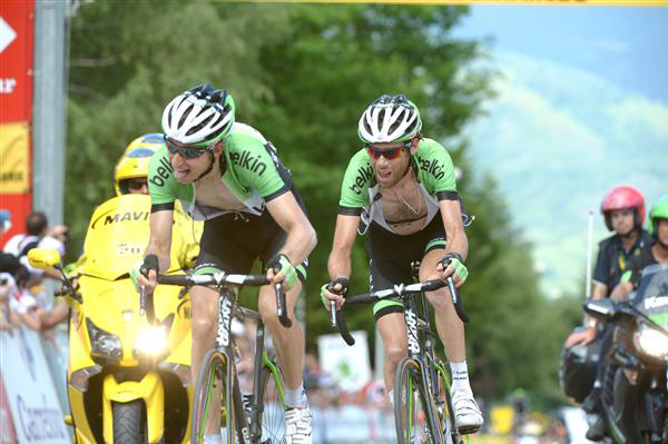 Bauke Mollema and Laurens Ten Dam