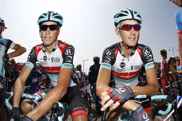 Laurent didier and Andy Schleck