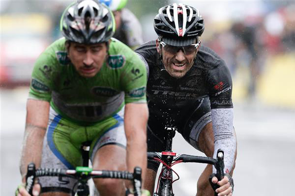 Peter Sagan and Fabian Cancellara