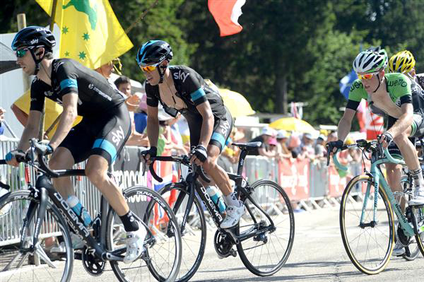 Richie Porte and Mikel Nieve