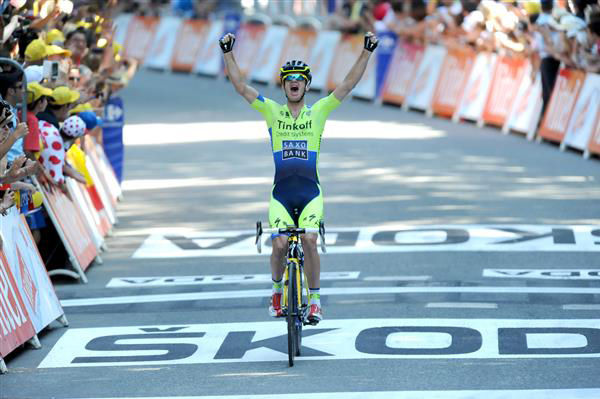 Michael Rogers handily wins the stage