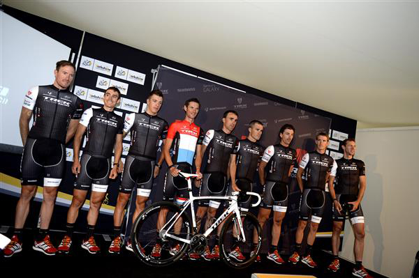 Thre Trek Factory Racing Team squad for the 2014 Tour de France