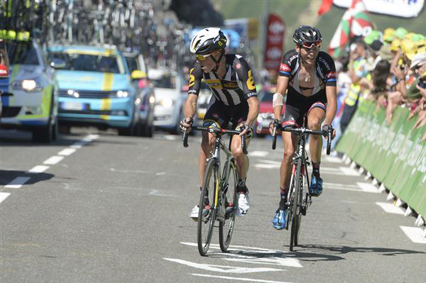 Serge Pauwels and Warren Barguil