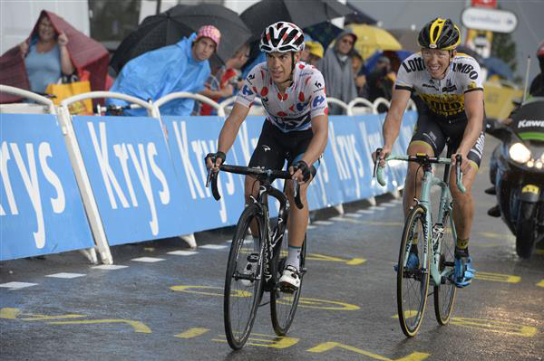 Richie Porte and Sep Vanmarcke