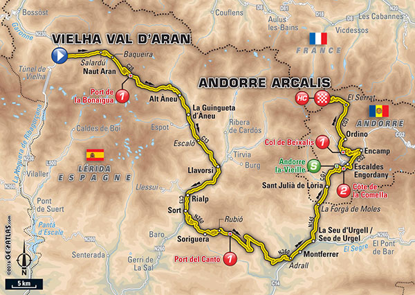 Stage 9 map