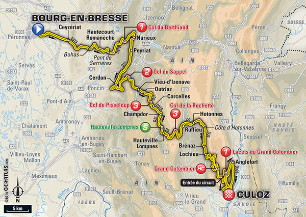 Stage 15 map