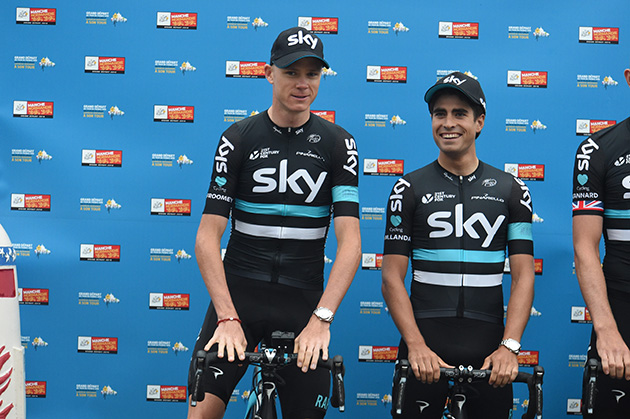 Froome and Landa