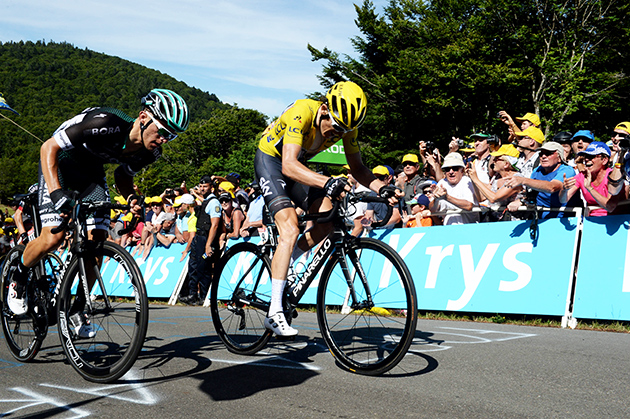 Rafal Majka & Geraint Thomas