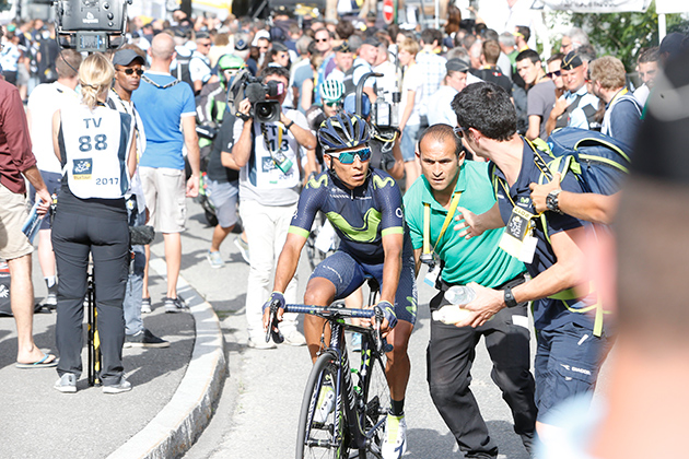 Nairo Quintana was 23rd