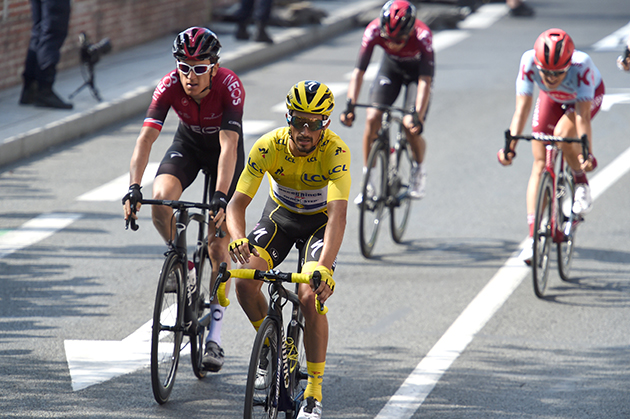 eraint Thomas and Julian Alaphilippe