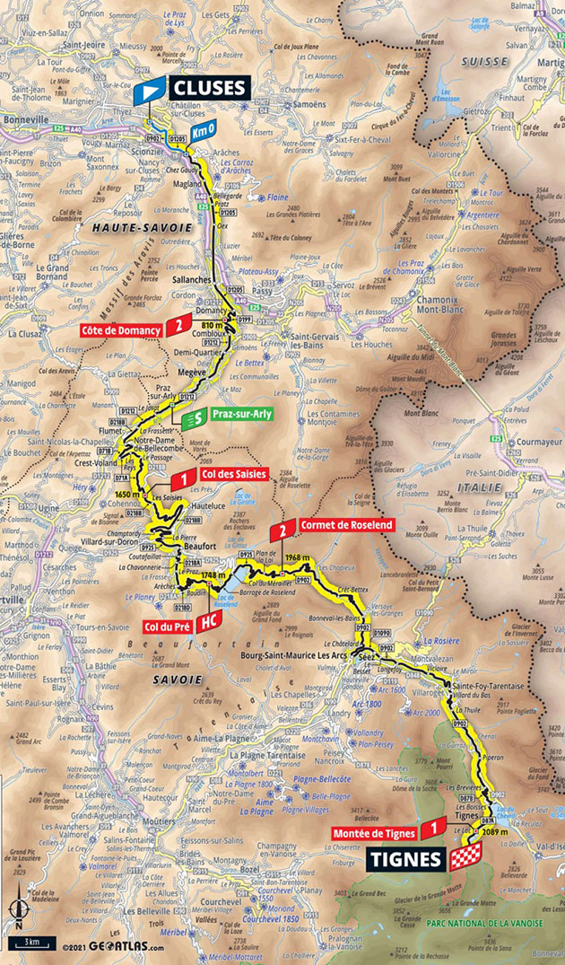 Stage 9 map