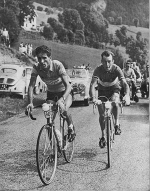 Charly Gaul and Federico Bahamontes