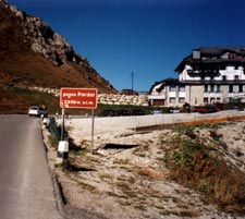 Top of the Passo Pordoi