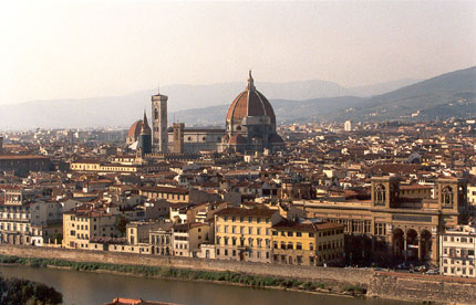 Florence, from Piazzale Michelangelo