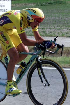 Garzelli in the time trial