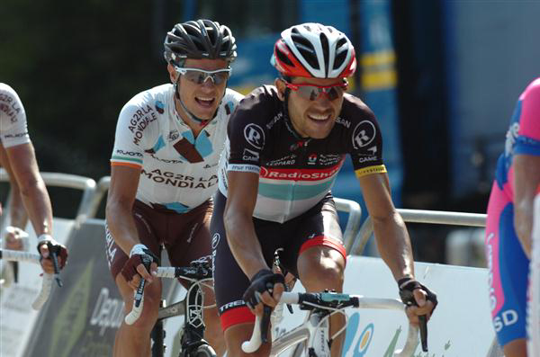 Maxime monfort and Nicolas Roche