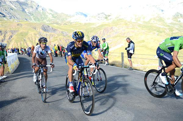 Domenico Pozzovivo and Nicolas roche