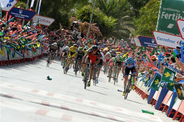 Philippe Gilbert and Dan Martin