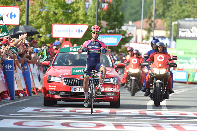 Valerio Conti wins stage 13