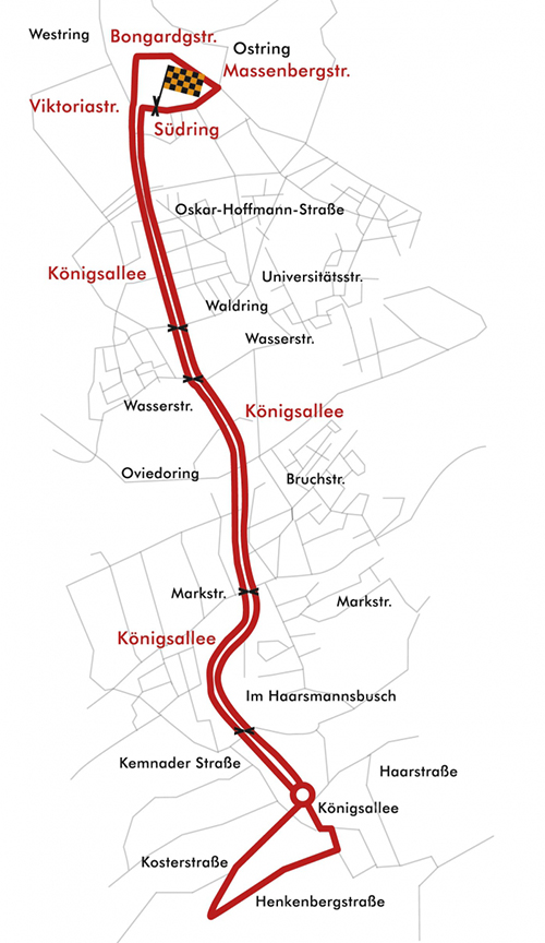 2015 Sparkassen Giro map