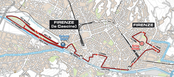 Junior Men's individual time trial course