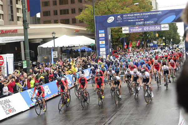 Jr peloton starts